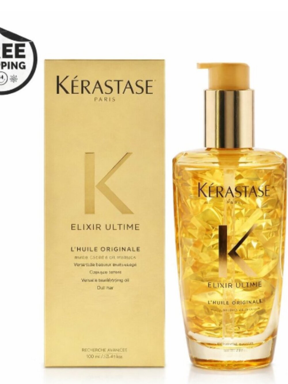 Elixir Ultime Versatile Beautifying Oil by Kerastase for Unisex - 3.4 oz NIB